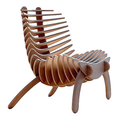 SK Fishbone Accent Chair